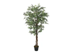 Arce artificial 336 hojas 120 cm verde