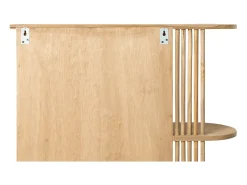 Armario de baño de pared de teca con espejo - Ancho 65 x Prof. 20 x Alt. 65 cm - CIMAHI
