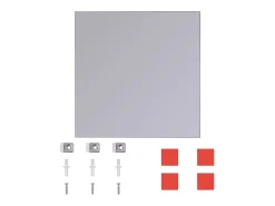 Azulejos de espejo sin marco 8 piezas 20,5 cm