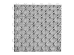 Azulejos Entrelazados para Garaje, SucceBuy Azulejos Entrelazados para Garaje Paquete de 25, 30.5 x 30.5 cm, Plateados