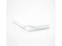 Bajera ajustable de algodón 57 hilos 200x200 cm LISO blanco