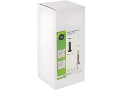 Baliza De 40 Cm Para Exterior Modelo Azafran En Negro