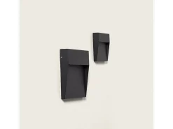 Baliza de Pared Exterior LED 3W CCT Seleccionable Superficie Cuadrado Jade Negro