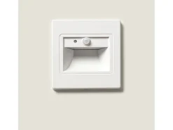 Baliza de Pared LED 1.5 W Empotrable con Sensor PIR y Crepuscular Bark Blanco 4000K Blanco Neutro