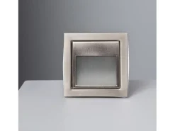 Baliza de Pared LED 1.5W Empotrable Acero Larry 4000K Blanco Neutro