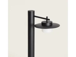 Baliza de Pie LED Exterior 6W Aluminio 75cm Kaepp Negro