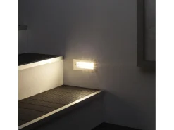 Baliza Exterior LED 4W Empotrable Pared Morgan 4000K Blanco Neutro