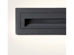 Baliza Exterior LED 3W Empotrable Pared Antracita Path Antracita