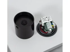 Baliza Exterior LED 3W Empotrable Pared Circular Gris Boiler 4000K Blanco Neutro