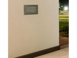 Baliza Exterior LED 9W Empotrable Pared Negro Drive 3000K Blanco Cálido