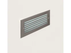 Baliza Exterior LED 9W Empotrable Pared Negro Drive 3000K Blanco Cálido