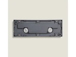 Baliza Exterior LED 2W Superficie Pared Rectangular Antracita Élide 4000K Blanco Neutro