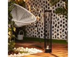 Baliza Exterior LED 7W Superficie Pie 60cm Tactic 3000K Blanco Cálido