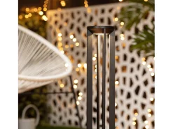 Baliza Exterior LED 7W Superficie Pie 60cm Tactic 3000K Blanco Cálido