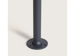 Baliza Exterior LED 8W Superficie Pie 80cm Aidan Antracita
