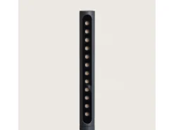 Baliza Exterior LED 8W Superficie Pie 80cm Aidan Antracita
