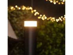 Baliza Exterior LED 10W Superficie Pie 60cm Halosa 3000K Blanco Cálido