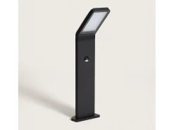 Baliza Exterior LED 9.5W Superficie Pie 50cm Aluminio con Detector de Movimiento Legacy Negro