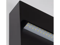 Baliza Exterior LED 6W Superficie Pared Arca 3000K Blanco Cálido