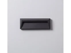 Baliza Exterior LED 2W Superficie Pared Antracita Chester 4000K Blanco Neutro