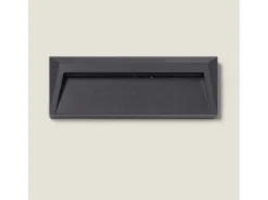 Baliza Exterior LED 2W Superficie Pared Antracita Chester 6000K Blanco Frío
