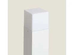 Baliza Exterior Superficie Pie 74cm Augusta Blanca Blanco