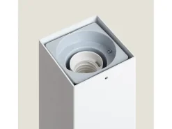 Baliza Exterior Superficie Pie 74cm Augusta Blanca Blanco