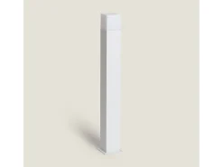 Baliza Exterior Superficie Pie 74cm Augusta Blanca Blanco