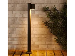 Baliza Exterior Superficie Pie 90cm Acero Inoxidable Stone Antracita