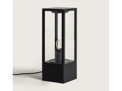 Baliza Exterior Superficie Pie Bayal EasyFit 12V Negro