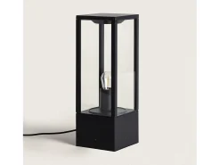 Baliza Exterior Superficie Pie Bayal EasyFit 12V Negro