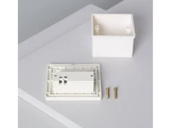 Baliza LED 1.5W Empotrable Pared Blanco Randy 3000K Blanco Cálido