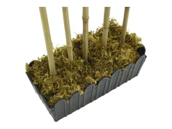 Bambú artificial 730 hojas 120 cm verde