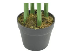 Bambú artificial 384 hojas 120 cm verde