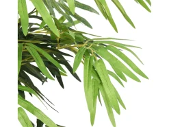 Bambú artificial 1605 hojas 180 cm verde