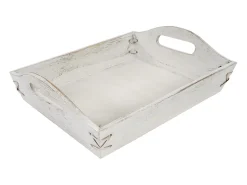 Bandeja MCW-C50 Shabby look (juego de 3), blanco, shabby