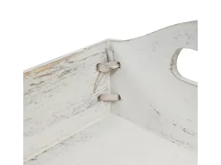 Bandeja MCW-C50 Shabby look (juego de 3), blanco, shabby