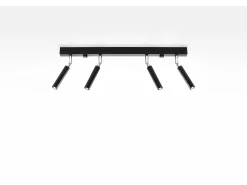 Barra Dritta Incasso 4Luci Nero G9 Barra recta Flush 4Light Black G9