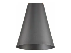 Bicones Lámpara Colgante Techo Dome Gris, 1 Luz, E27