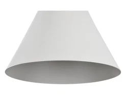 Bicones Lámpara Colgante Techo Dome Blanco, 1 Luz, E27