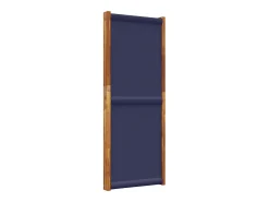 Biombo divisor de 3 paneles azul oscuro 210x180 cm ES914941