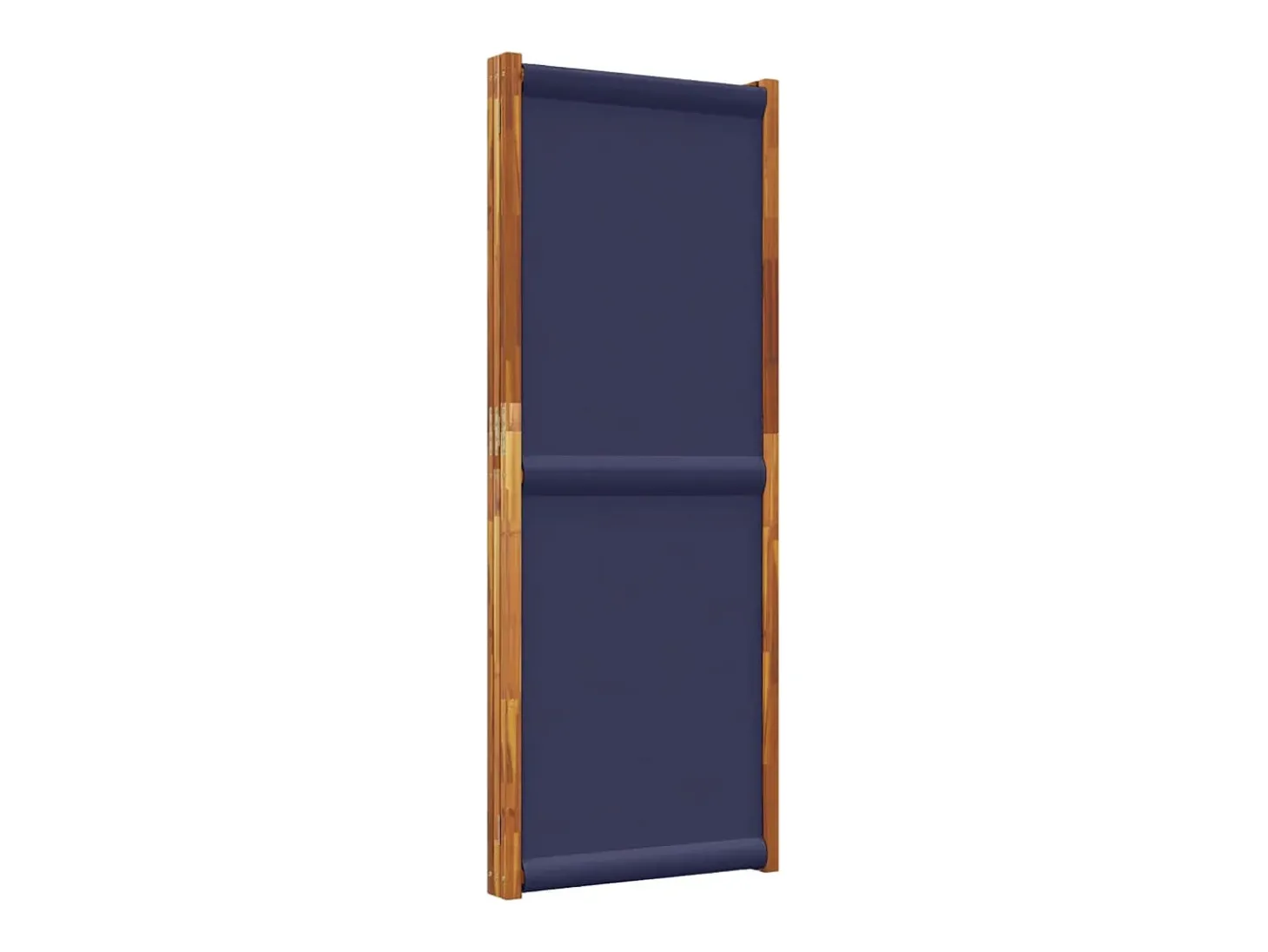 Biombo divisor de 3 paneles azul oscuro 210x180 cm ES914941