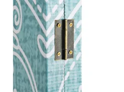 Biombo divisor plegable 228x170 cm mariposa azul ES353243