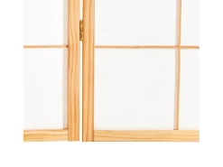 Biombo 176x2x179 cm natural Shoji