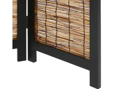Biombo 170x120x2 cm Sauce Negro