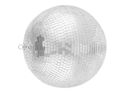 Bola de Espejo Disco SucceBuy de 30 cm con Anillo de Suspensión para Fiestas, Decoración Ideal para DJ Club, Bodas, Cumpleaños, Navidad