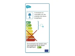 Bola de luz exterior Buly 60 cm Solar + recarga eléctrica