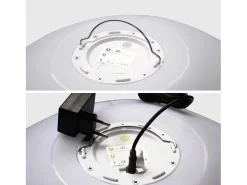 Bola luminosa led con pilas para interior/exterior