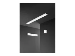 Botón - Plafón LED 3xGX53 máx. 15 W, Rectangular 60x10 cm, Metal pintado, IP20 - Perenz - Blanco