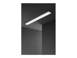 Botón - Plafón LED 5xGX53 máx. 15 W, Rectangular 120x10 cm, Metal Pintado, IP20 - Perenz - Blanco